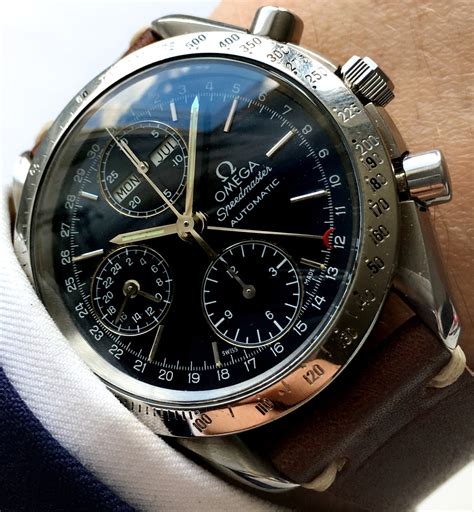 omega speedmaster change date|omega speedmaster automatic reduced.